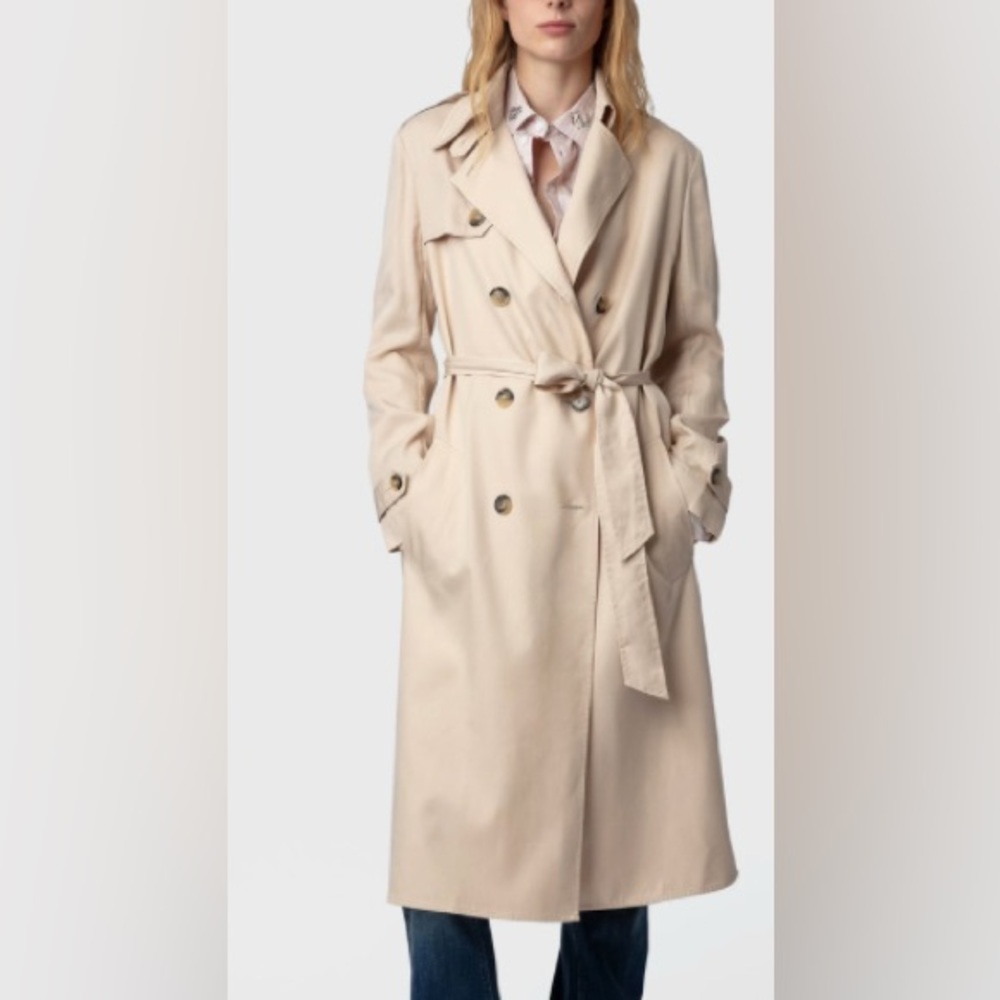 Zadig et Voltaire La Parisienne Lyocell Coat